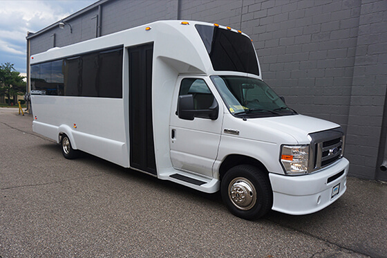 28 passenger party bus rental Dayton Ohio